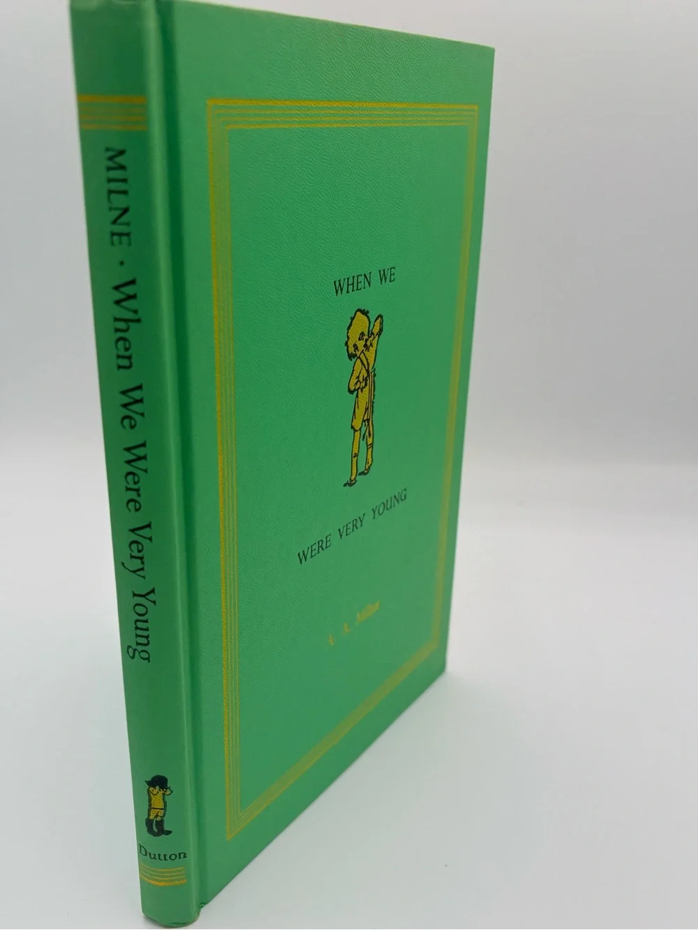 Vintage A. A. Milne Set — When We Were Very Young & Now We Are Six (Green, Teal) - Picture 6 of 13